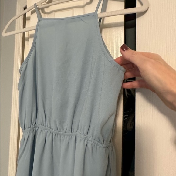 Alya Blue Ruffle Dress - Picture 5 of 11